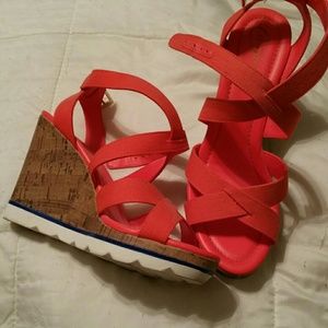 ××× ON HOLD     Wedge sandals