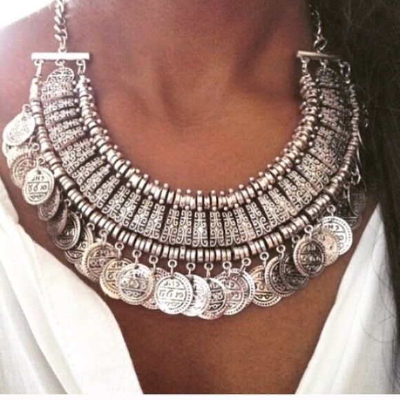 Boutique Jewelry Boho Coin Necklace Poshmark