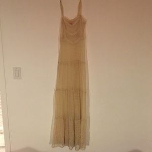 Free people intimate sheer maxi dress.
