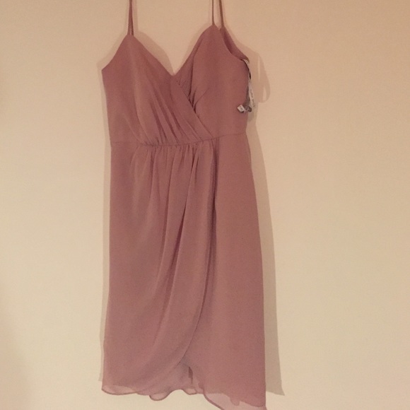 Alfred Angelo bridesmaid dress. Pale pink.