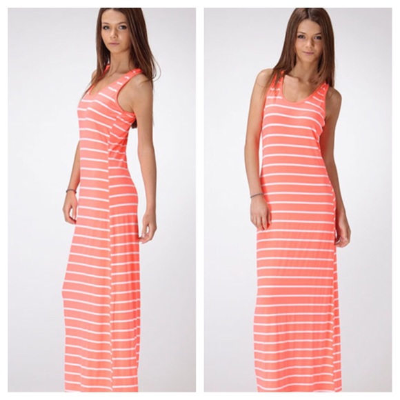 Striped maxi dress LAST ONE SALE - Picture 2 of 2