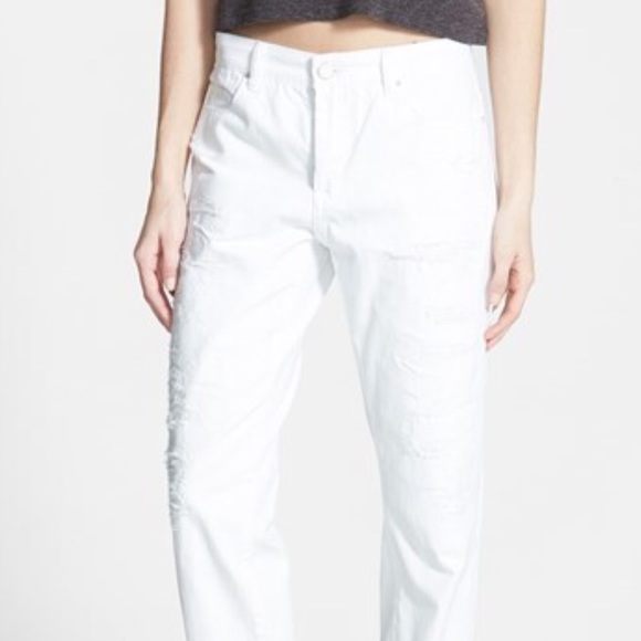 Blank NYC Distressed Boyfriend Jeans - Picture 3 of 8