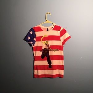 Patriotic graphic tee