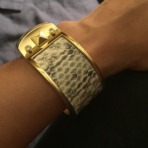 Stella and Dot snakeskin cuff