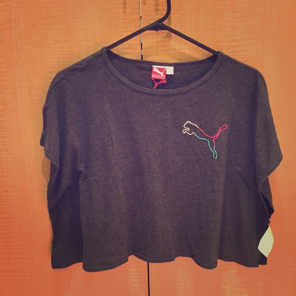 NWOT Puma loose fitted crop top