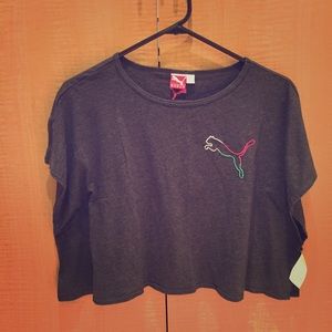 NWOT Puma loose fitted crop top