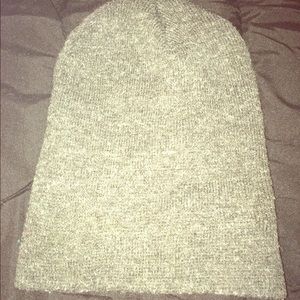 Grey beanie!