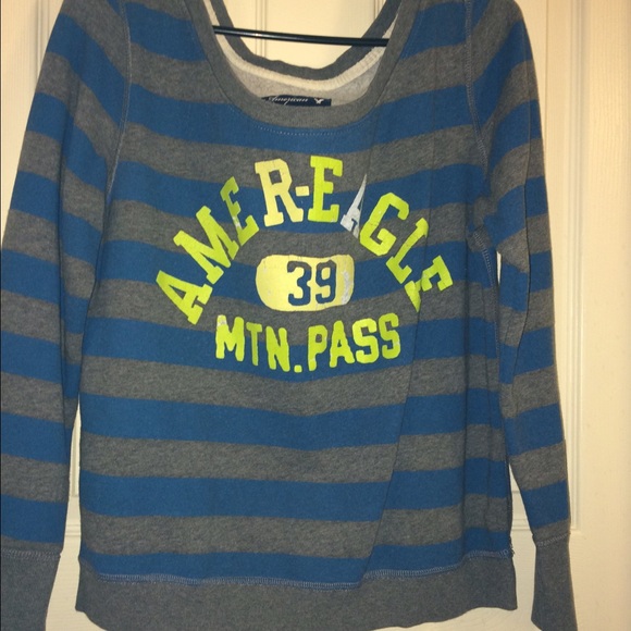 AE wide-neck sweatshirt