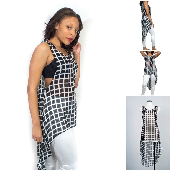 Checker Me Beautiful Tank