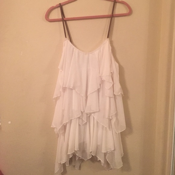 free people white flowy dress