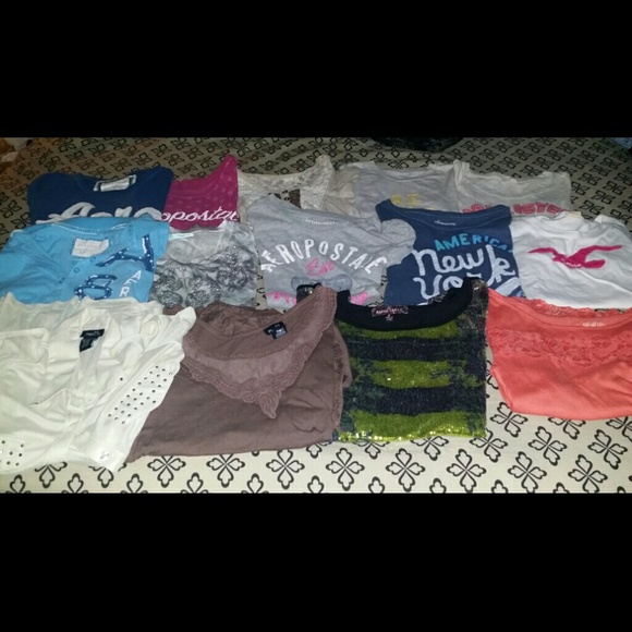 Lot of name brand shirts