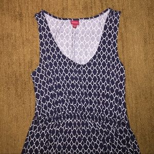 REDUCED*High low quatrefoil dress