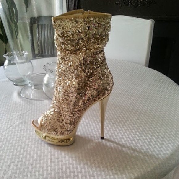 Diamond 31 Rhinestone Bootie - Picture 1 of 1