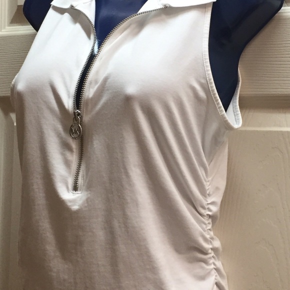 ❌❌SOLD❌❌ MICHAEL KORS White Tank MED - Picture 3 of 4
