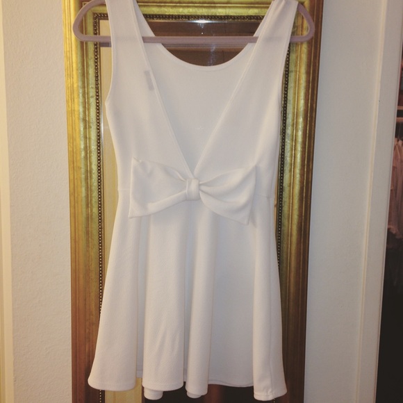Bow Back Dress