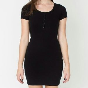 short sleeve rib dress ($15)