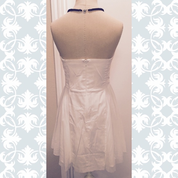 🌈 KEEPING! Gorgeous Asos Cream Skater Dress 🌈 - Picture 3 of 4