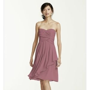 David's Bridal Bridesmaid Dress Size 4