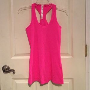 Lululemon hot pink tank