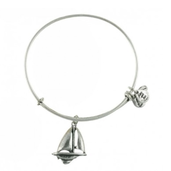 Silver sailboat Alex & Ani