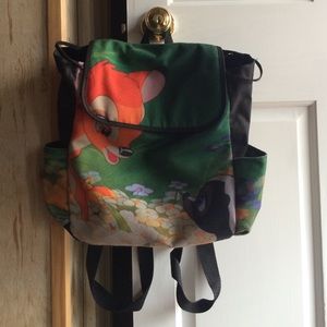 A book bag from Hot Topic