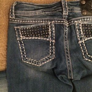 Miss me jeans- boot cut size 27