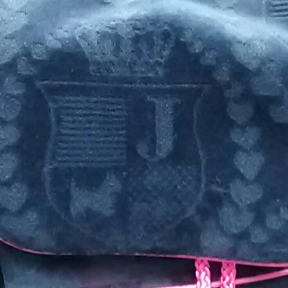 juicy couture rare velour back to school backpack - Picture 2 of 4