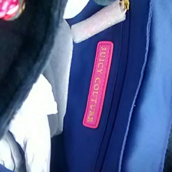 juicy couture rare velour back to school backpack - Picture 4 of 4