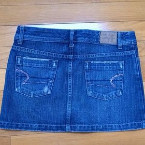 American Eagle Jeweled Pocket Jean Skirt