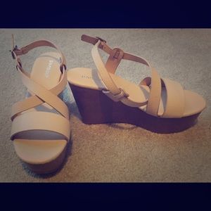Tan wedges