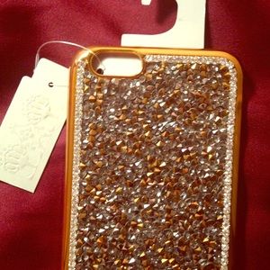 🎉GOLD RHINESTONE EMBELLISHED IPhone 6 Case😍🎉