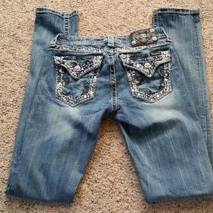 Women's size 26 miss me skinny jeans