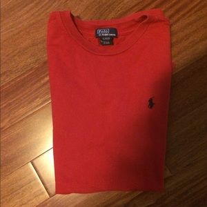 red polo tshirt