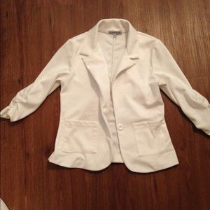 White blazer