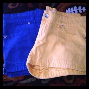 💙BLUE & YELLOW SHORTS BUNDLE💛