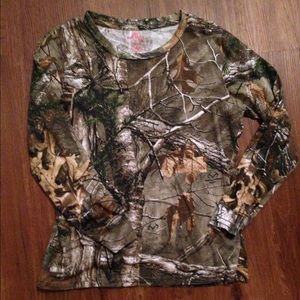 Camo long sleeve t-shirt