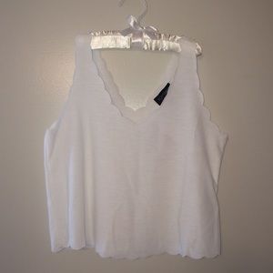 Top Shop White Crop Top