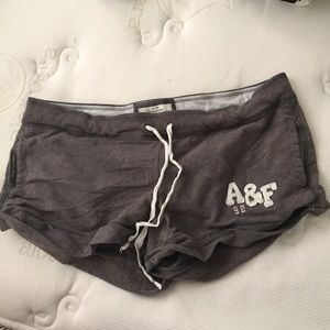 Grey Abercrombie and Fitch Shorts