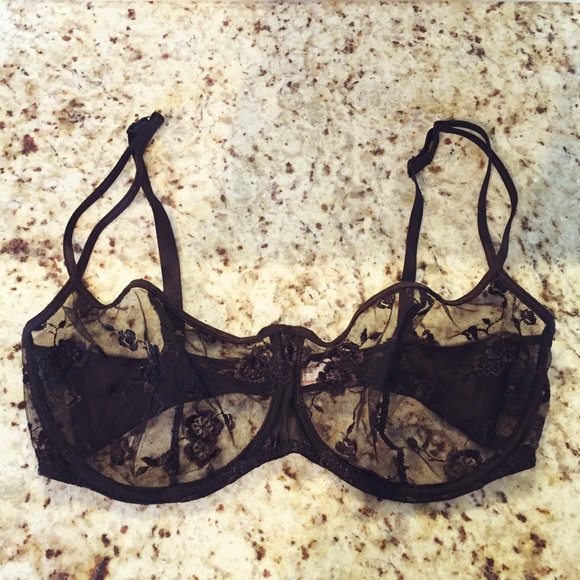 Victoria's Secret Other - Victoria's Secret VS Black Lace Wired Bra 38D