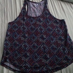 🌸 NWOT cute flowy colorful tank top 🌸