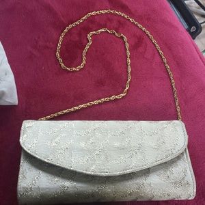 Vintage Gold clutch