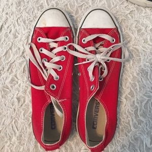 Red converse