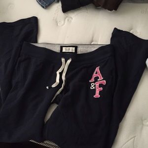 Abercrombie and Fitch Blue Sweatpants