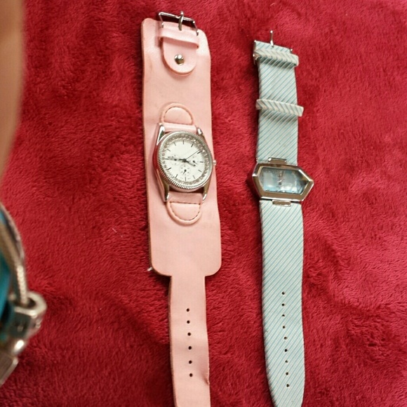Blue vintage watch