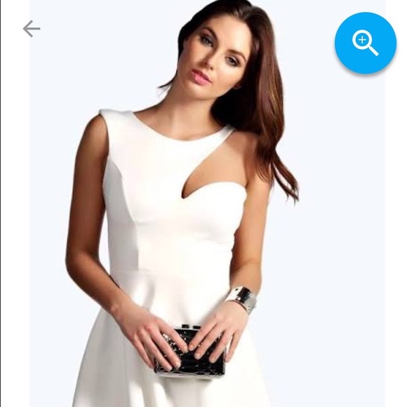 Cutaway skater dress