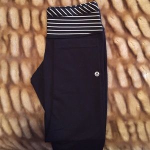 Lululemon Cropped black leggings