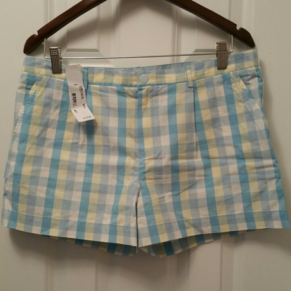 Lacoste Cotton Check Shorts Size 12 - Picture 1 of 2