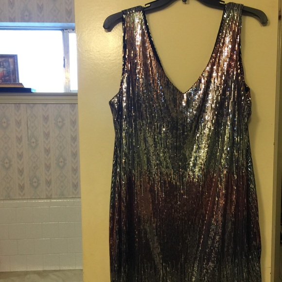 Sequined Party Dress
