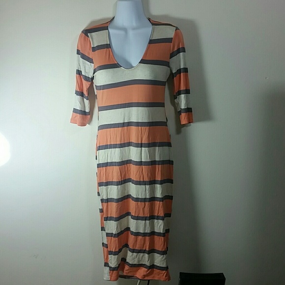 Striped summer dress.