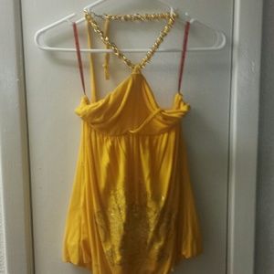 Yellow top from Apple Bottom